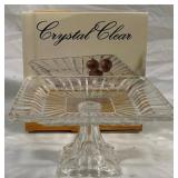 Crystal Clear - Alexandria Compote w/ Box - 8 x 9