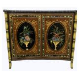 French Neoclassical Style 2 Door Cabinet