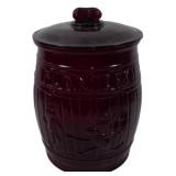 Red Barrel Planters Peanut Jar 12.5"