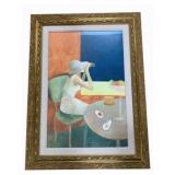 Framed Oil on Canvas 43 x 33