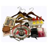 Lot of Assorted Itmes - Hangers, Towels & More