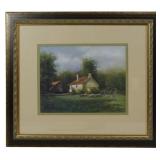 Framed Print of Cottage 21x25