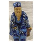 Oriental Mudman Statue - 12 x 7 x 7