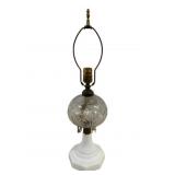 Vintage Glass Lamp 23"