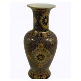 Oriental Porcelain Vase 12"`