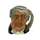 Royal Doulton The Lawyer Toby Mug - 4.25"