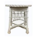 Wicker Table 27 x 25