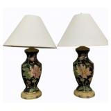 Pair of Decorative Lamps 29"