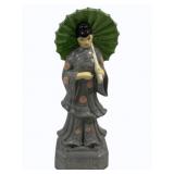 Oriental Ceramic Lamp Base - 16.5"