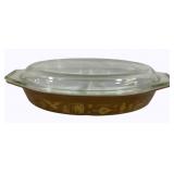 Pyrex Early American 1.5 Quart Casserole w/ Lid