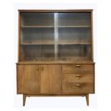 Stanley Mid-Century Hutch Cabinet