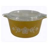 Pyrex Butterfly Gold #473, 1 Quart Casserole