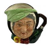 Royal Doulton Sairey Gamp Toby Jug - 6.5"