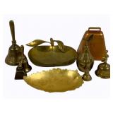 Lot of Assorted Bells & Trays