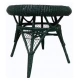 Round Wicker Table 29 x 31