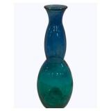 Double Gourd Shape Art Glass Vase 17.5"