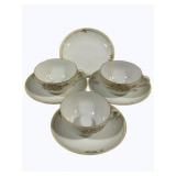 7pc. Nippon Teacups & Saucers - 5.5 x 2