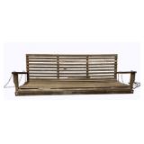 Wooden Porch Swing 20 x 64 x 24