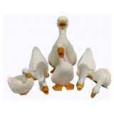 6pc. Ceramic Ducks