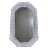 Wicker Wall Mirror 37 x 23