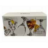 Libbey 8 Drinking Glasses in Box