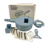Shred & Slice Vegetable Chopper w/ accessories