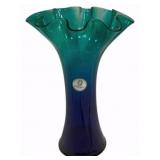 Vidrios San Miguel Art Glass Vase 16.5" Tall