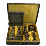 Yi-lin Arts & Treasures Dragon Candle Holder Set