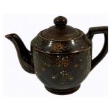 Ceramic Oriental Teapot - 9 x 7