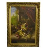 Monumental Canvas Gold Framed Artwork 86x62