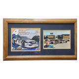 Ward Burton Framed Print 15 x 27
