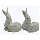 2 Herend Rabbits - 3.5 x 3