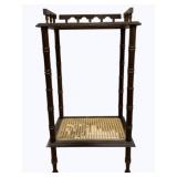 Bamboo Motif Stand w/ Cane