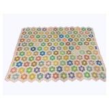 Hand Stitched Quilt 88 x 71