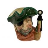 Royal Doulton Smuggler Toby Jug - 7.5"
