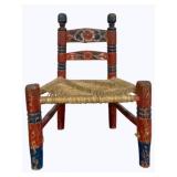 Painted Doll Chair 18 x 13 x 10