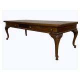 Queen Anne 2 Drawer Coffee Table