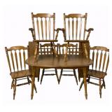 Vintage 7 Piece Dinette Set w/ 2 Leaves