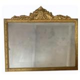 Vintage Carved Frame Mirror 22.25 x 26.25