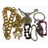 5 Bracelets, 2 Necklaces, 2 Brooches & 1 Chico