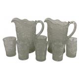 8pc. Set of Pitchers & Glasses
