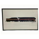 Norfolk & Western Train Framed Print - 14.25 x 8.5