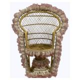 Doll Chair - Pink - 20 x 13 x 8