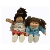 2 Cabbage Patch Dolls - 16"