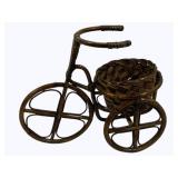 Wooden Tricycle Planter - 16 x 13 x 7.5