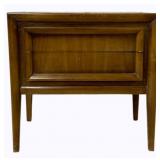 Mid-Century 2 Drawer Nightstand