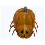Lighted Pumpkin Spider - 10 x 9 x 12