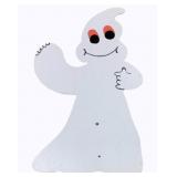 Wood Ghost Decoration - 44" tall