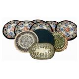 Lot of Assorted Decorative Chair Pads & other