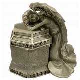 Angel of Grief Memorial Keepsake Urn - 10 x 10 x 9